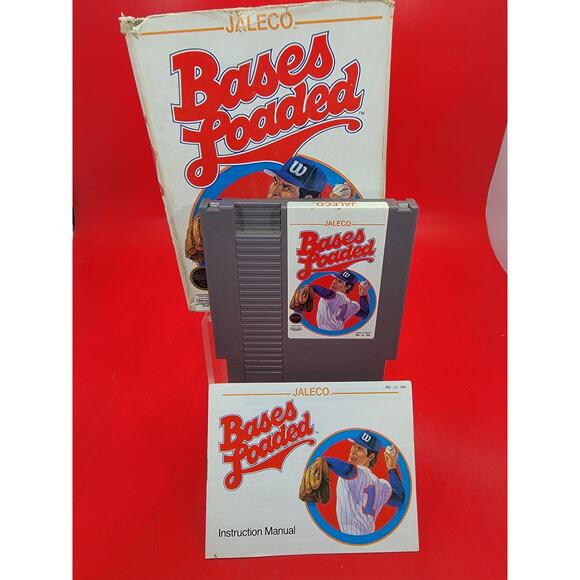 Jaleco Bases Loaded NES Nintendo Complete CIB 1988 - Picture 1 of 5